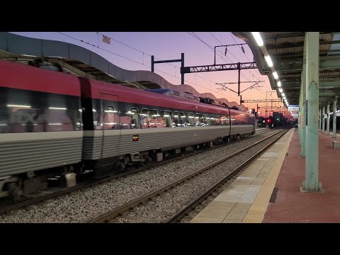 호남선 논산역 #1427 ITX-새마을 출발 [4K]