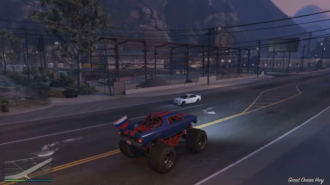 Climbing up Mount Chiliad