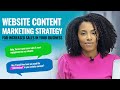 Website content strategy for increasing sales