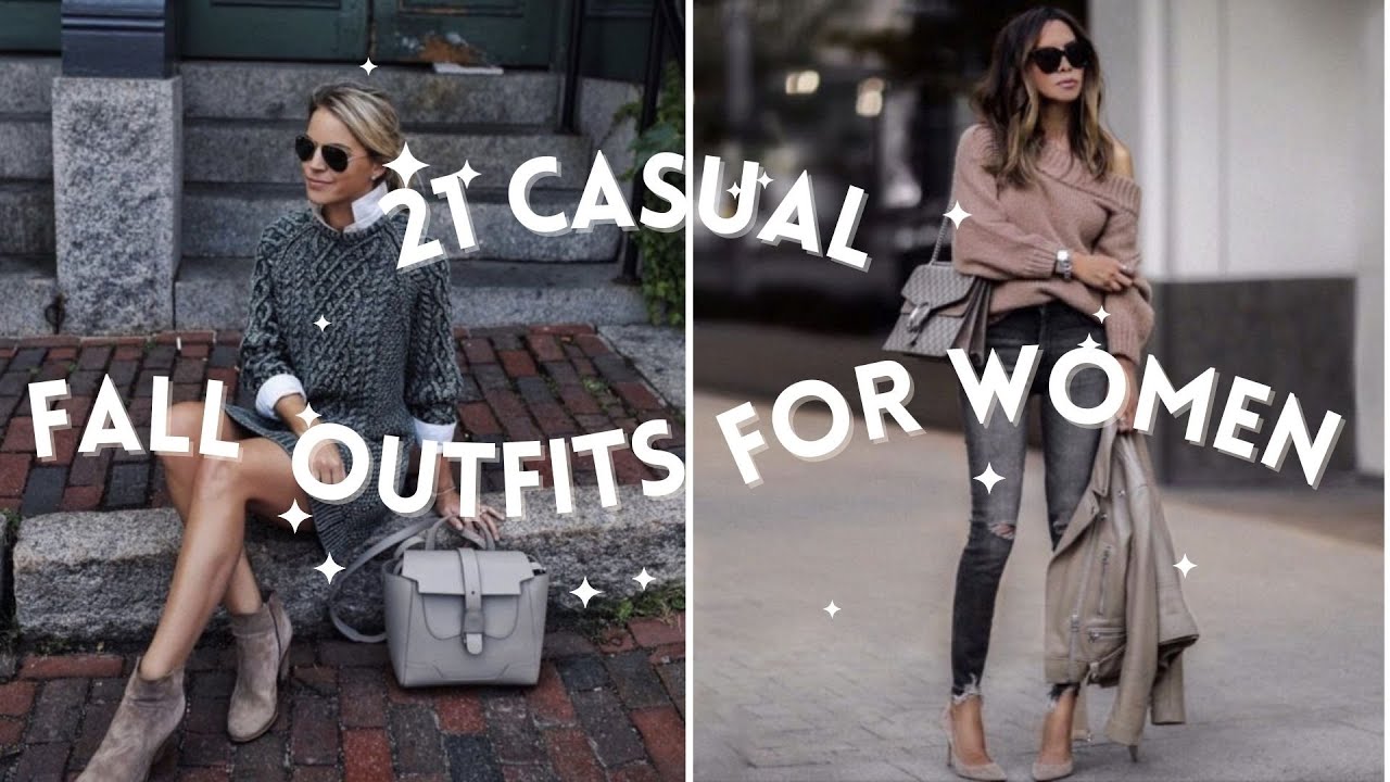 21 Cute Casual Fall Outfits for Women in 2025 #fall #falloutfits # ...