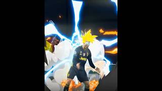 Ronaldo x DBZ 🐐⚡ | Ultra Instinct CR7 Edit | Saiyan Mentality #shorts