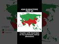 COUNTRY ELIMINATION version: Asia Part 9 #shorts #viralshorts #geography #earth #map #asia