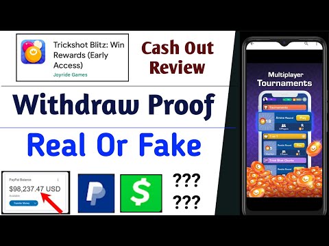 Trickshot Blitz Win Rewards Game Review - Trickshot Blitz Real Or Fake - Trickshot Blitz Withdrawal