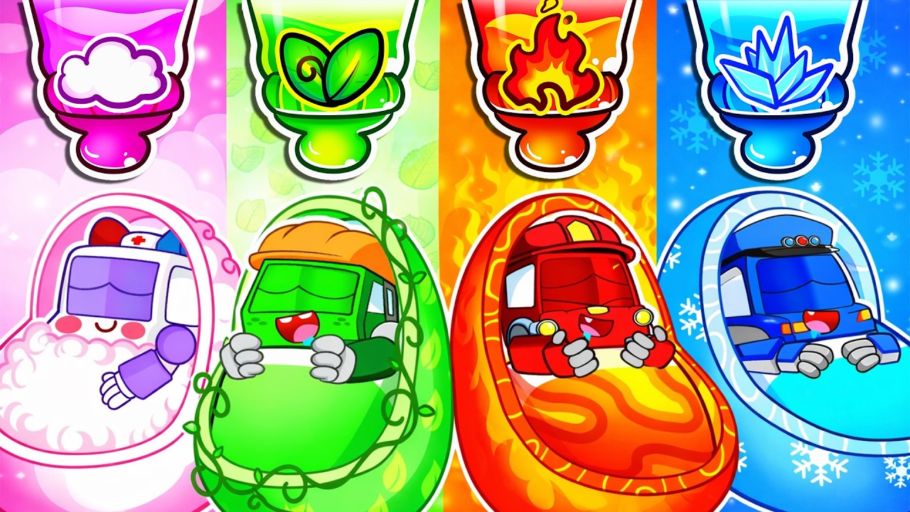 Baby Care Song (Color Version) | تعليم الألوان للأطفال الرضع | اغاني اطفال | RoboSquad