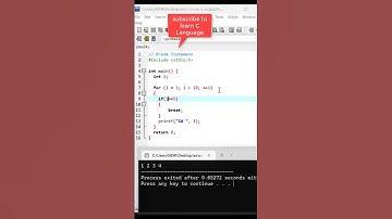 Class 21 | Break Statement in C Language | #cprogramming #cprogrammingvideo #breakstatement