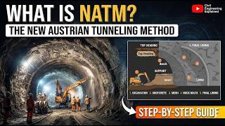 What is NATM The New Austrian Tunneling Method 'Step-by-Step Guide' #ntm #nwr #tunnel