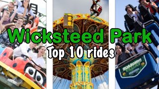 Top 10 rides at Wicksteed Park - Northamptonshire | 2022