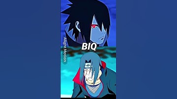 Sasuke vs Itachi | my first ever edit on alight motion #shorts #sasuke #itachiuchiha  #anime
