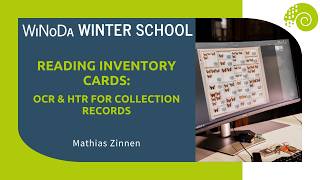 Reading Inventory Cards - OCR & HTR for Collection Records
