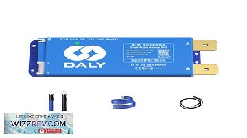 DALY Smart BMS Active Balance WiFi BMS Built-in bluetooth+RS485+CAN CANBUS BMS 4S-24S Review