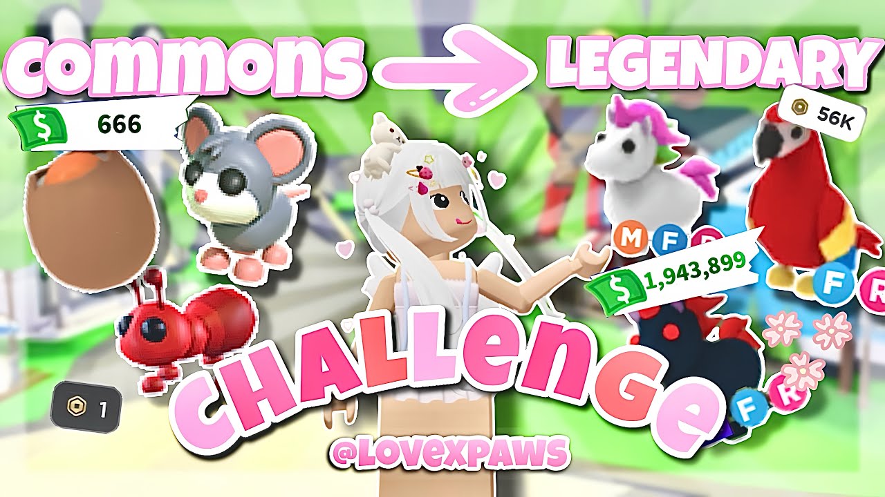 COMMON TO LEGENDARY CHALLENGE !!  🪽(check desc)