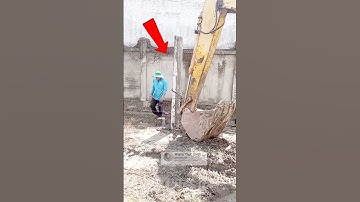 đẳng cấp máy xúc đất đóng cọc bê tông #excavator #hitachi