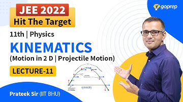 Kinematics L-11 | Motion in 2D | Projectile Motion | Physics | JEE Main + Advanced 2022 | Goprep JEE