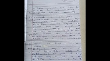 Science 7th exercise: 1 { The living world 🌍 adaptations and classification }