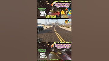 GTA 5 New Road Texture Mod | GTA 5 Mods Shorts | Fs Gaming Zone 3.0