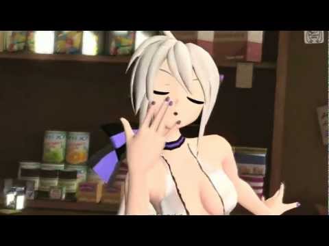 【弱音ハク】 こっち向いて Baby 【ハクVoice】【水着】.mp4