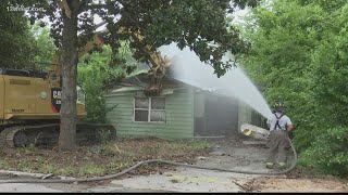 Macon-Bibb's fight against blight campaign continues as more homes are torn down