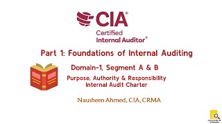 CIA Part 1-Domain 1-Purpose Authority and Responsibility and IA Charter (Explanation in English)