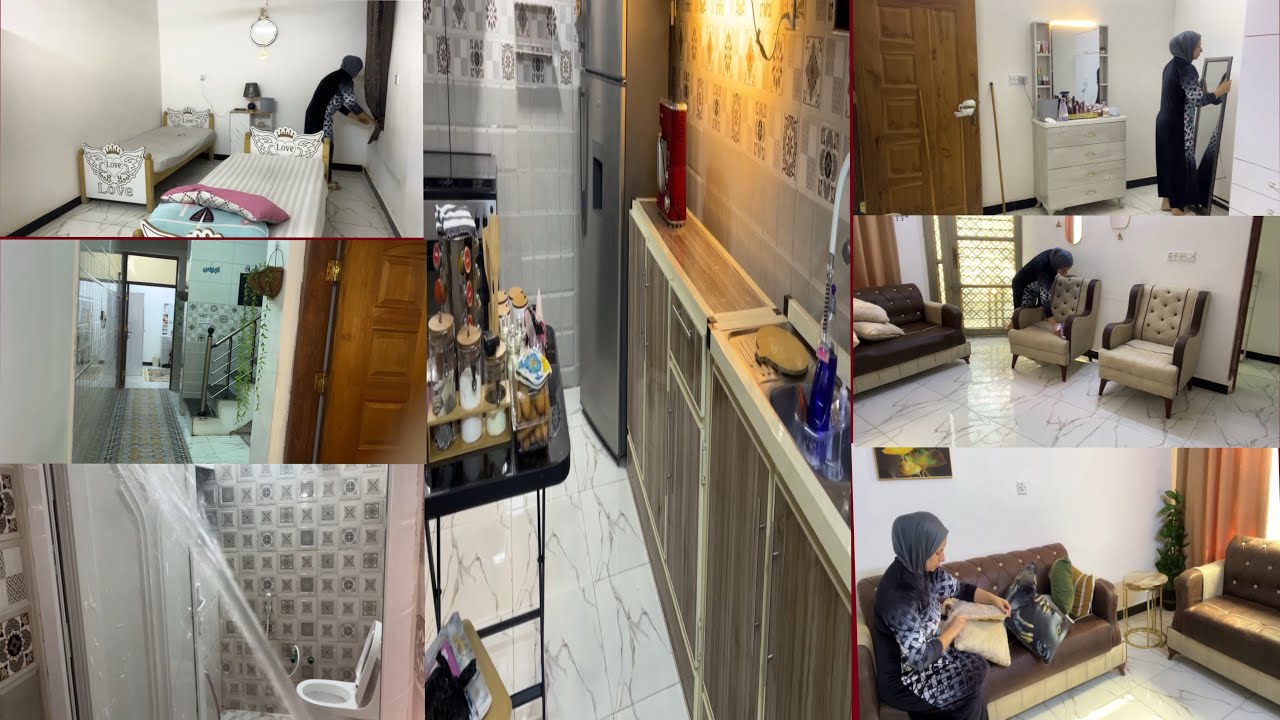 وضع العراقيات ويه ترتيبات الشتوية  واخيرا فرشت البيت  تنضيفات عميقة للبيت 🧻🪣