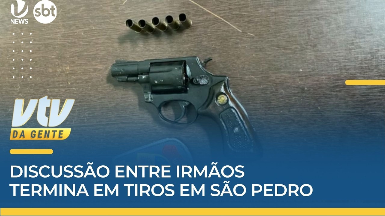 DISCUSSÃO | Discussão entre irmãos termina em tiros em São Pedro | VTV da Gente