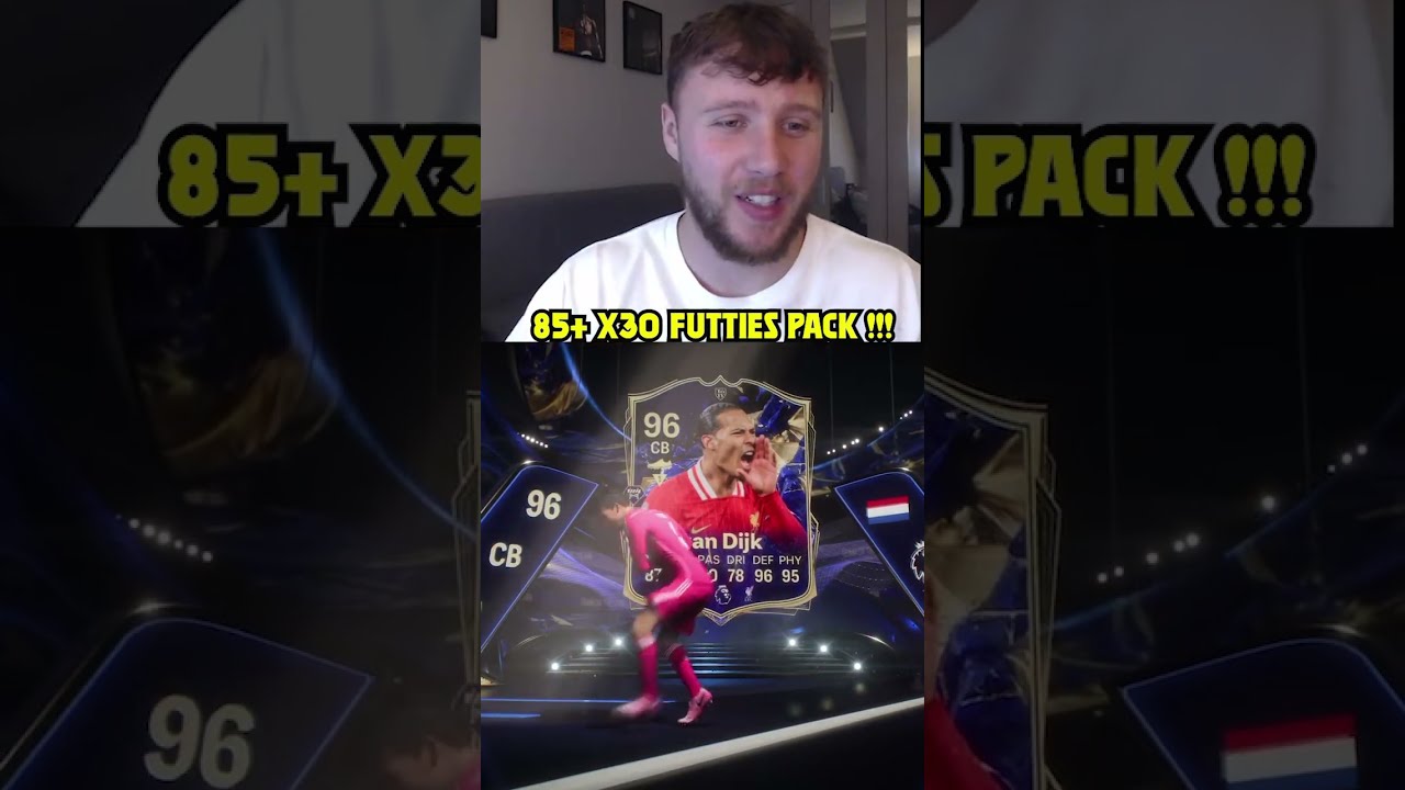 30x 85 FUTTIES Pack INSANE Pulls EA FC 25