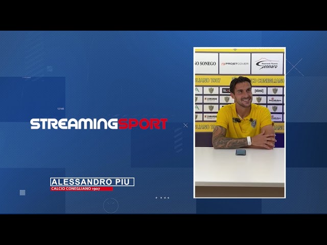 Ai microfoni di streamingsport.it, Alessandro PIU del Conegliano