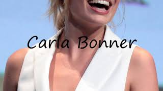 How To Pronounce Carla Bonner?
