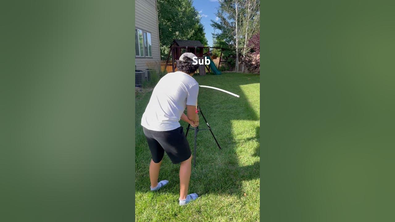 Tripod mounted crossbow YouTube