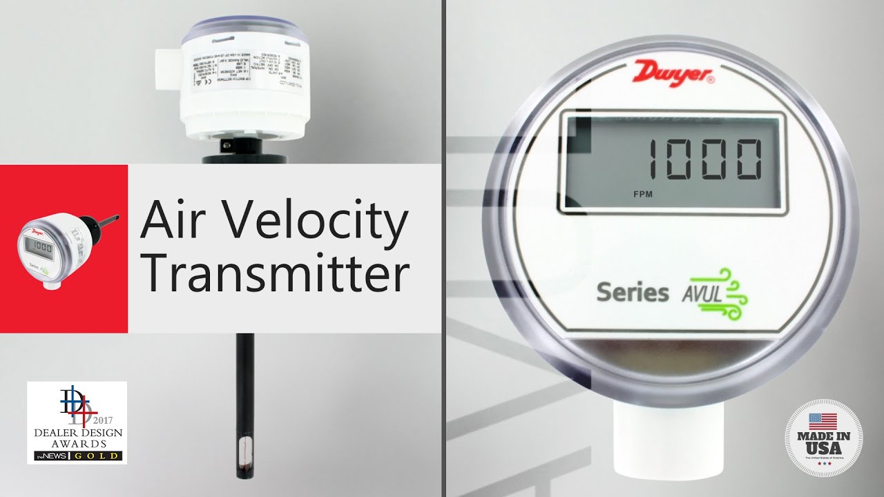 Series AVUL Air Velocity Transmitter