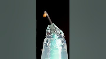 Close Up ASMR Pen Melting #satisfying #macro #relaxing