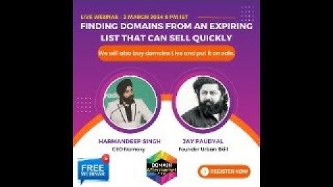 Finding domains from an expiring list that can sell quickly 8 PM IST tonight.