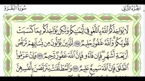 سوره بقره 225-230 نوشته دکتر ایمن