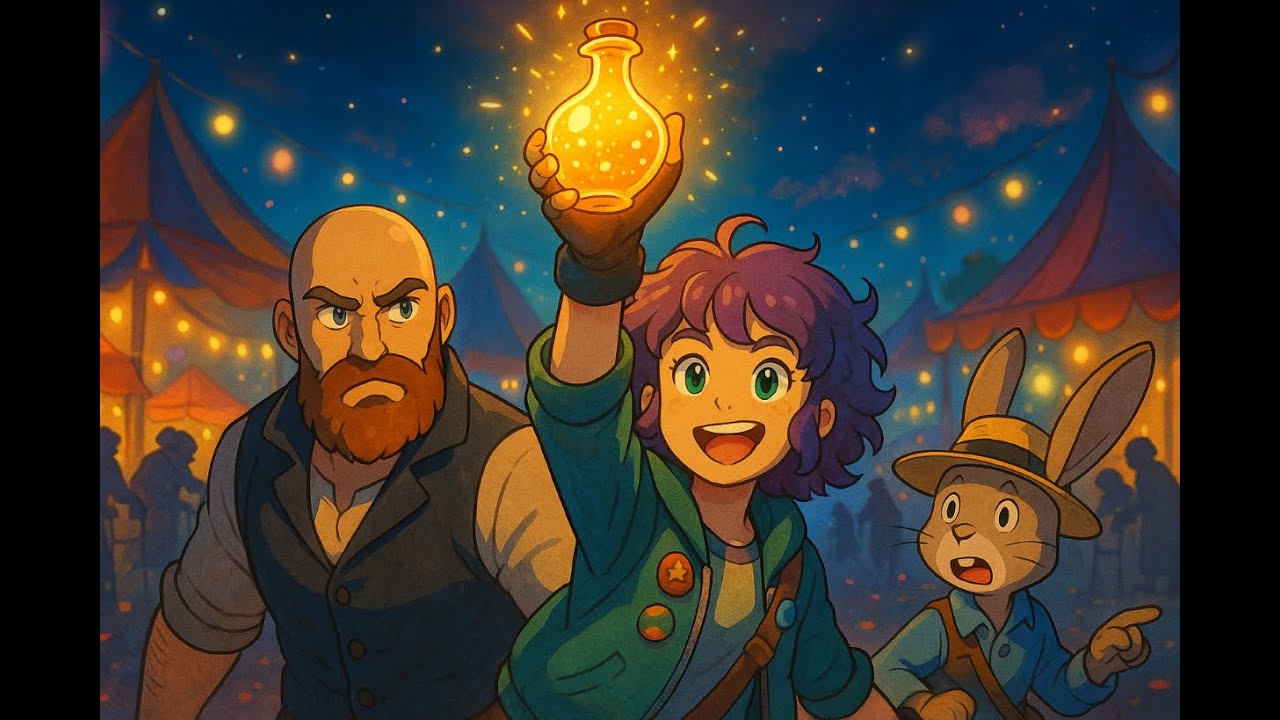 Pot ei salva Elixirul Râsului ? - Mira, Baltazar si Remi in misiune - Poveste amuzanta pentru copii