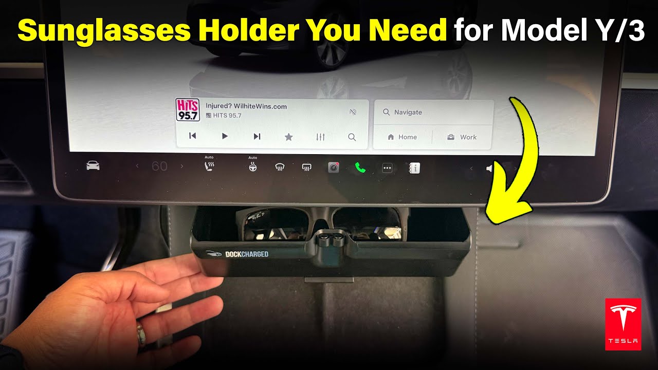 New Tesla Model Y/3 Sunglasses Holder 