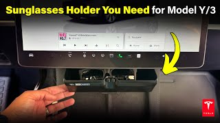 New Tesla Model Y3 Sunglasses Holder