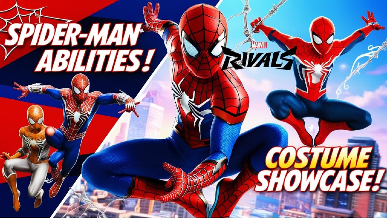 Spider-Man🕷️ in Marvel Rivals: Hidden Secrets of Costumes and Abilities🔥 BEST COMBO🔥