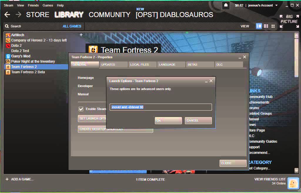 How to Reduce Lag in Team Fortress 2