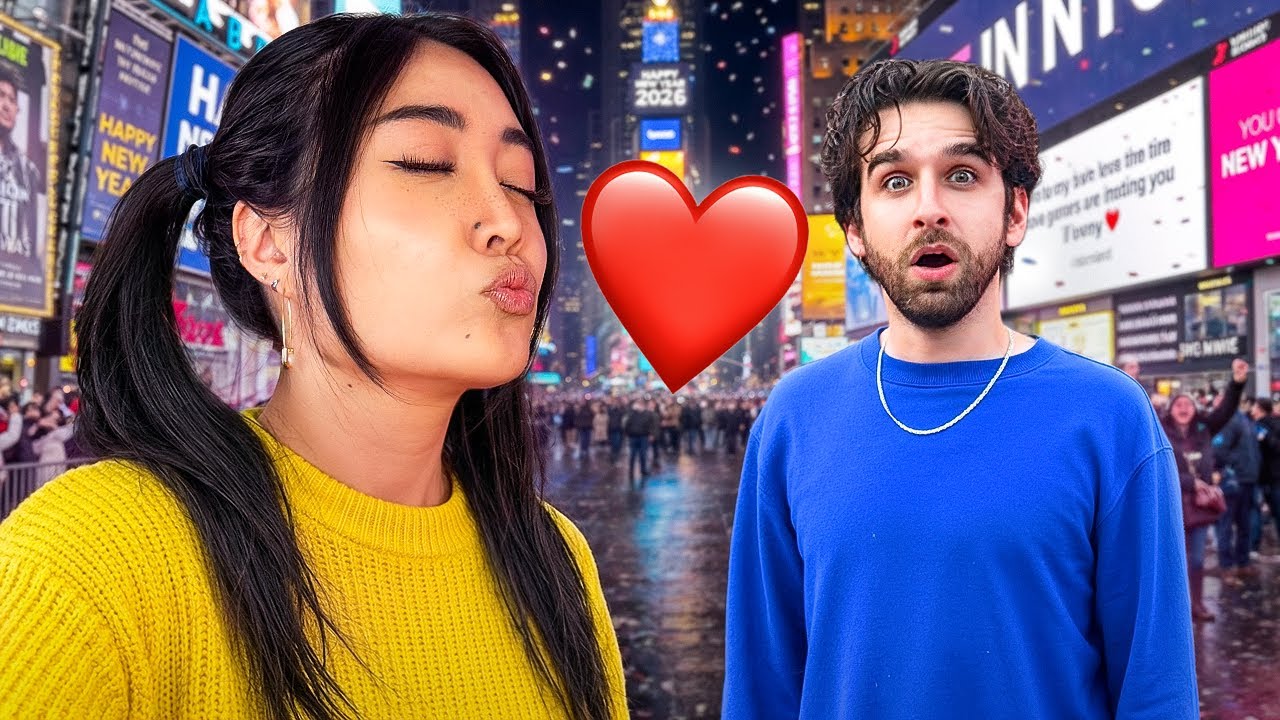 We Flew To New York For A New Years Kiss!