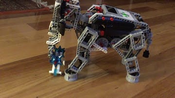 EV3  Elephant Robot - programmed in microPython