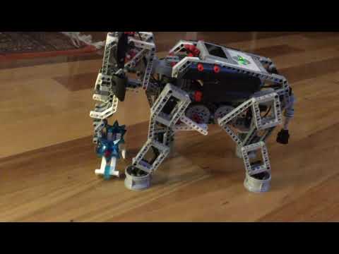 EV3  Elephant Robot - programmed in microPython