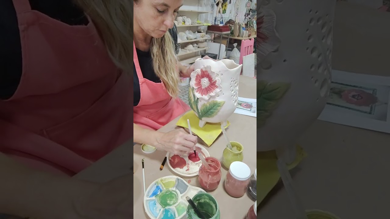 Pintura sobre Bizcocho cerámico!!