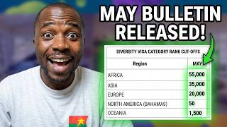 Dv-2026 Visa Bulletin May 2026 - Dont Miss Your Interview Cutoff Numbers