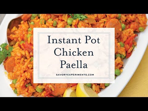 Instant Pot Chicken Paella