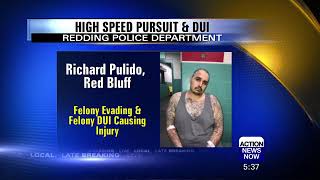 Red Bluff Man Leads Police on High-Speed DUI Chase in Rain