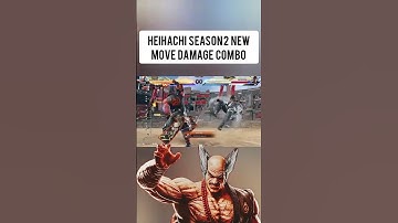 Heihachi Season 2 New Move Style Damage Combo #tekken8combo #heihachicombo #season2combo