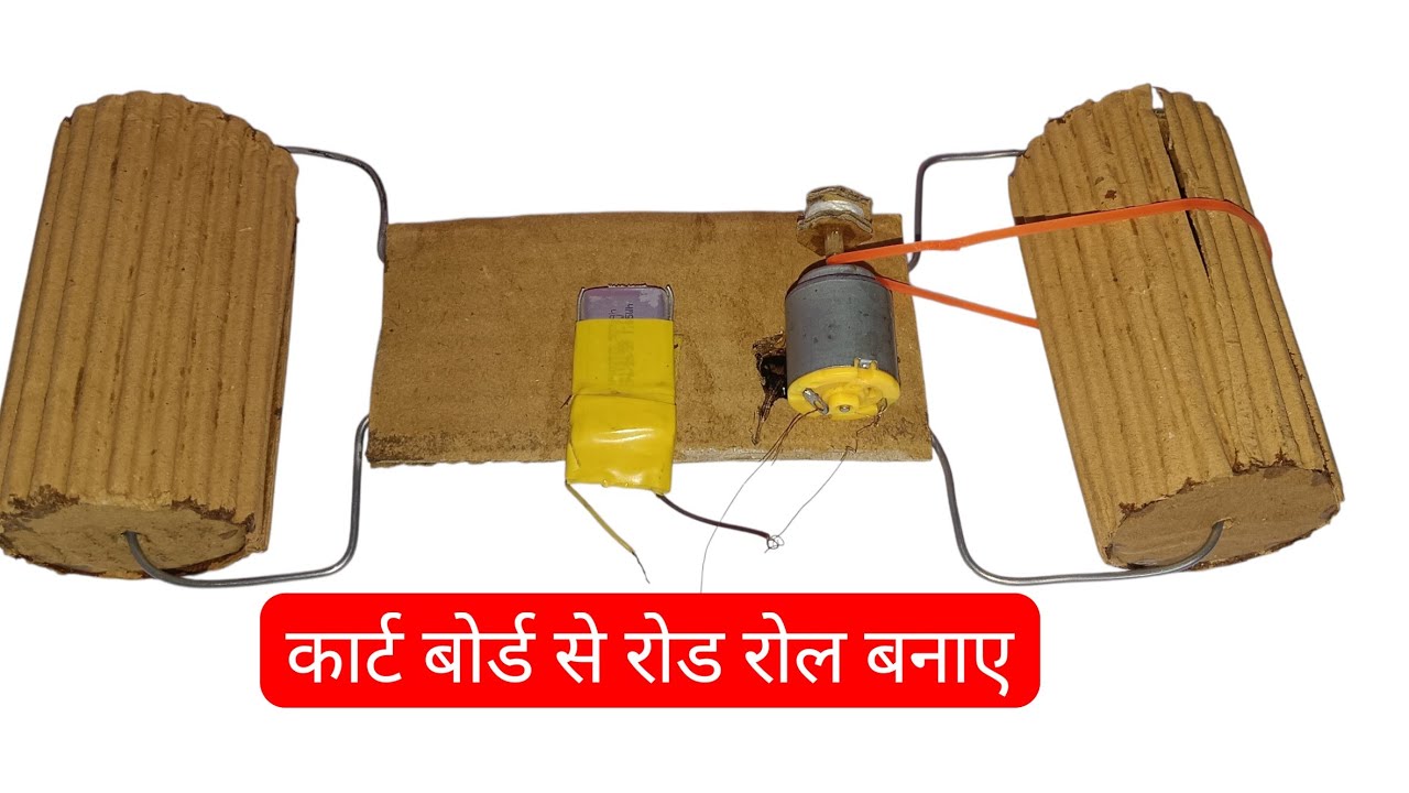 Road Roller Working Model 