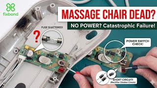 How to Fix Massage Chair Controller Power Problem (SCR &amp; Diode Replacement)| #repair #electronics 