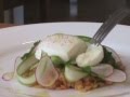 Sous-vide poached eggs