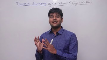 Traverse Surveying - All Numerical Concepts for GATE- Closing Error, Bowditch Method, Transit Method