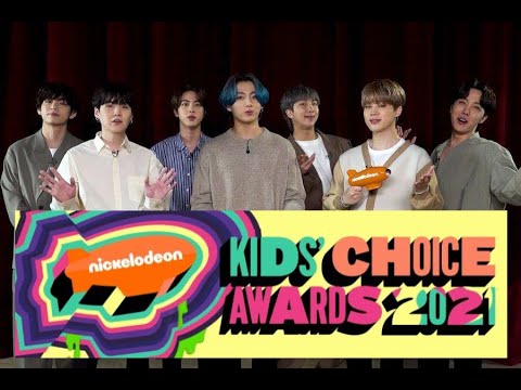 BTS - Winning 3 Categories on Kids Choice Awards 2021